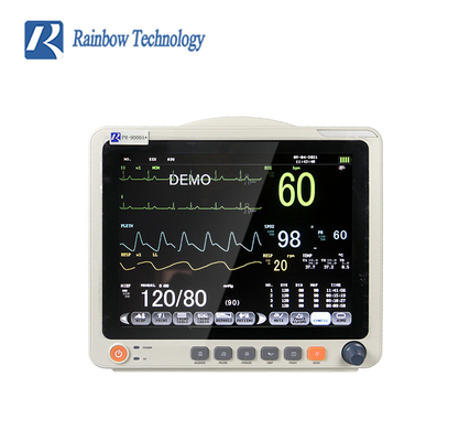 Çalışma Arayüzü Çok Parametreli Hasta Monitörü 12.1 İnç LCD ile Kullanıcı Dostu