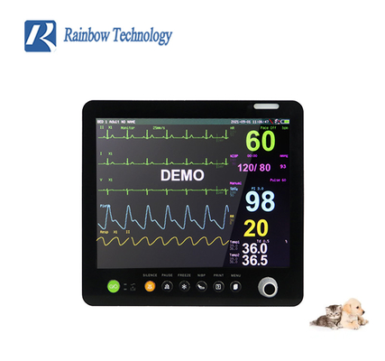 Tıbbi Veteriner EKG Makinesi Pili / AC Güç Kaynağı İzleme Ekipmanı