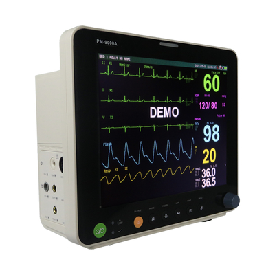 RESP EKG NIBP 6 Parametre Hasta Monitörü ICU Kardiyak Monitör 12.1 İnç