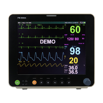 12.1 İnç Renkli Çok Parametreli Hasta Monitörü Yüksek Çözünürlüklü TFT LCD ekran