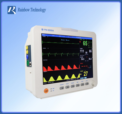 Güvenlik Standardı Çok Parametreli Hasta Monitörü 12.1 İnç LCD TFT Ekran