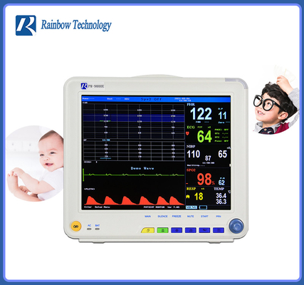 Çok parametreli Maternal Fetal Monitör ISO Belgeli Elektronik Tıbbi İzleme Ekipmanı
