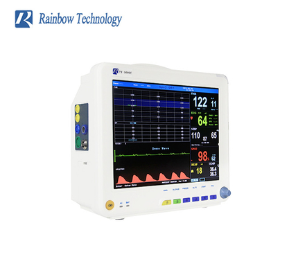 YBÜ / CCU için 12.1 İnç Renkli TFT LCD Ekran Fetal Monitör Hafif