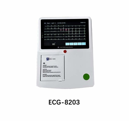 12 Kurşun Ekg Makinesi 1/ 3/ 6/ 12 Kanal Stres Testi Ekg Elektrokardiyogram Makinesi