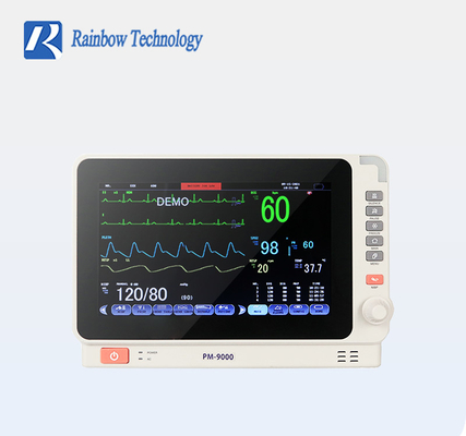 Yatak kenarı 10.1 inç TFT Multi Parameter Hayati İşaretler Monitörü