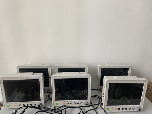 ICU Yatak kenarında çok parametreli monitörler tıbbi 12.1 inç çok parametreli hasta monitörü