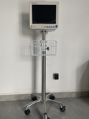 Tıbbi monitör ile ambulans hastane çok parametreler 12 inç hayati göstergeler hasta monitörü