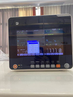 EKG Resp SpO2 Nibp Temp ve Hareketli Stand OEM ile Çok Parametralı Hasta Monitörü