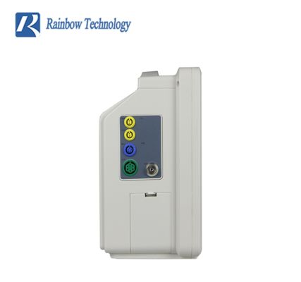 Dokunmatik Ekranlı ve Renkli LCD Ekranlı, EKG/HR/SOL/SPO2/NIBP/Sıcaklık İzleme için Taşınabilir 12.1 İnç Çok Parametreli Hasta Monitörü