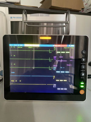8 İnç Taşınabilir İnsan Kullanımı Çok Parametreli Hasta Monitörü, 7-Kanal EKG ve 3 Seviyeli Alarm