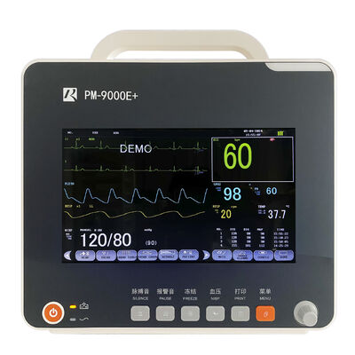 Portable Multi Parameter Patient Monitor with 12.1 Inch Color TFT Display for ICU Monitoring