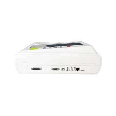 12 Kanallı Taşınabilir EKG Cihazı, Hastane ve Klinik Kullanımı İçin 10 İnç Dokunmatik Ekranlı