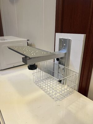 Tıbbi Bracket Duvar Montajı Kalkan Duvar Donanım Bracket Tıbbi Makineler için Hasta Monitörü