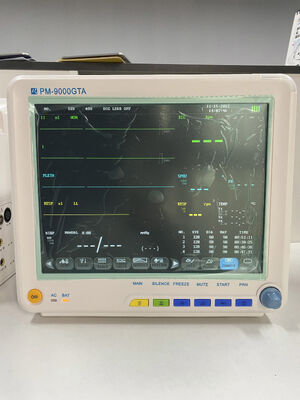 Hastane Kliniği Ameliyathaneleri Acil Servis için Elektrikli EKG Makinesi Elektrokardiyogram Hasta Monitörü