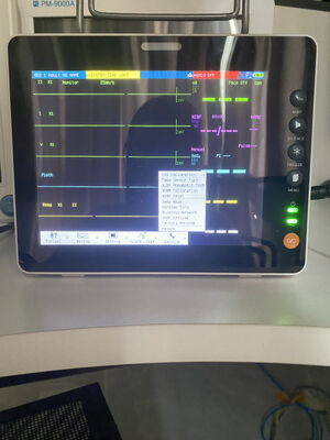 Hastane Ambulans 8 Inch Multiparameter Hasta İzleyici İnsan veya Hayvan Kullanımı Taşınabilir Hayati İşaretler İzleyici