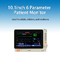 10 İnç TFT LCD Taşınabilir Hasta Monitörü Modülerleştirilmiş güçlü parazit önleme özelliği