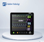 Renkli TFT LCD Taşınabilir Çok Parametre Monitörü 15 İnç Hasta Yaşamsal Belirti Monitörü