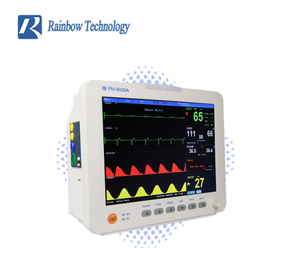 Patolojik Analiz Çok Parametreli Hasta Monitörü Opsiyonel Mobil Araba 12,1 İnç